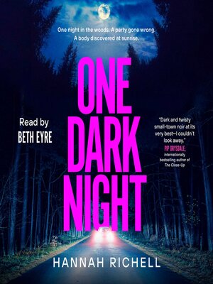 cover image of One Dark Night